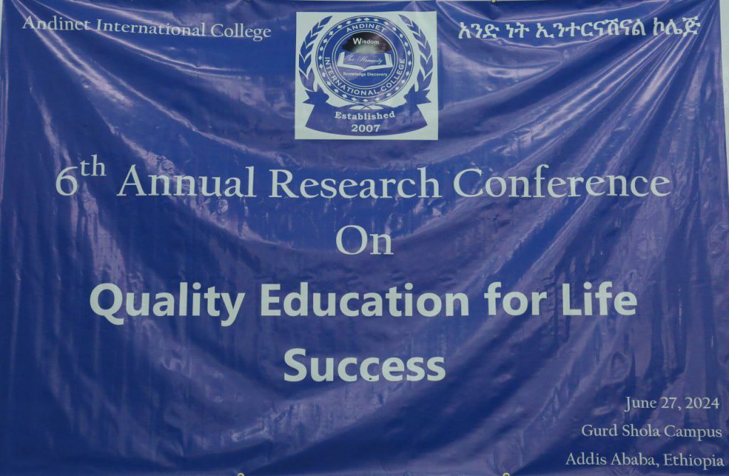 6th Annual Research Conference at Andinet International College: A Resounding Success